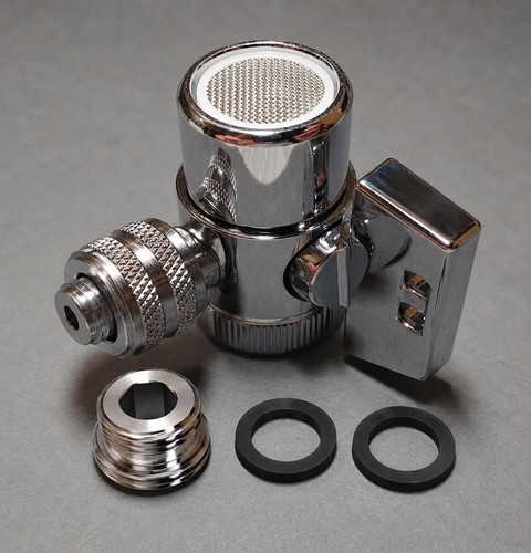 Metal diverter adapter for all - adapter,
