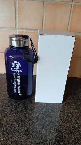 Bpa free litre blue water - 1,