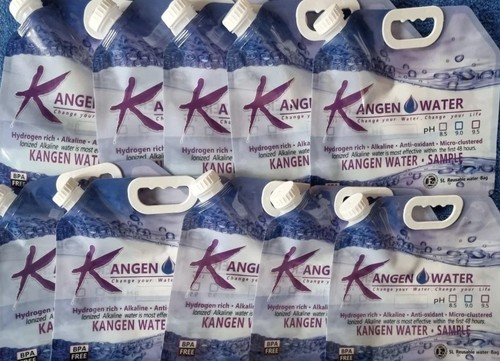 10x litre water bags for - litre,