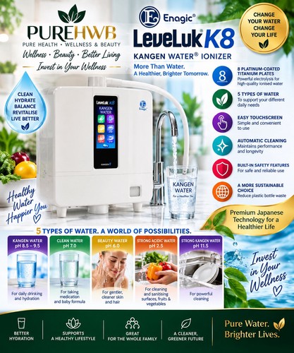 Enagic leveluk water - enagic, k8